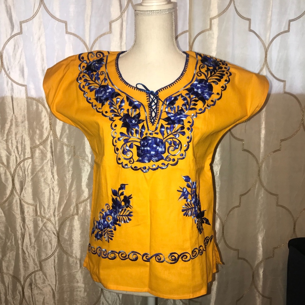 🎉💀 Mexican Artisan Top